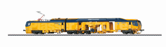 Kibri 26700 - H0 - Unimat 09-4x4/4S E³ Schienenstopfmaschine, P & T, Ep.VI - Fertigmodell